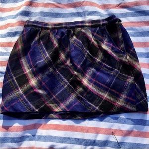 Vintage Plaid Skirt
